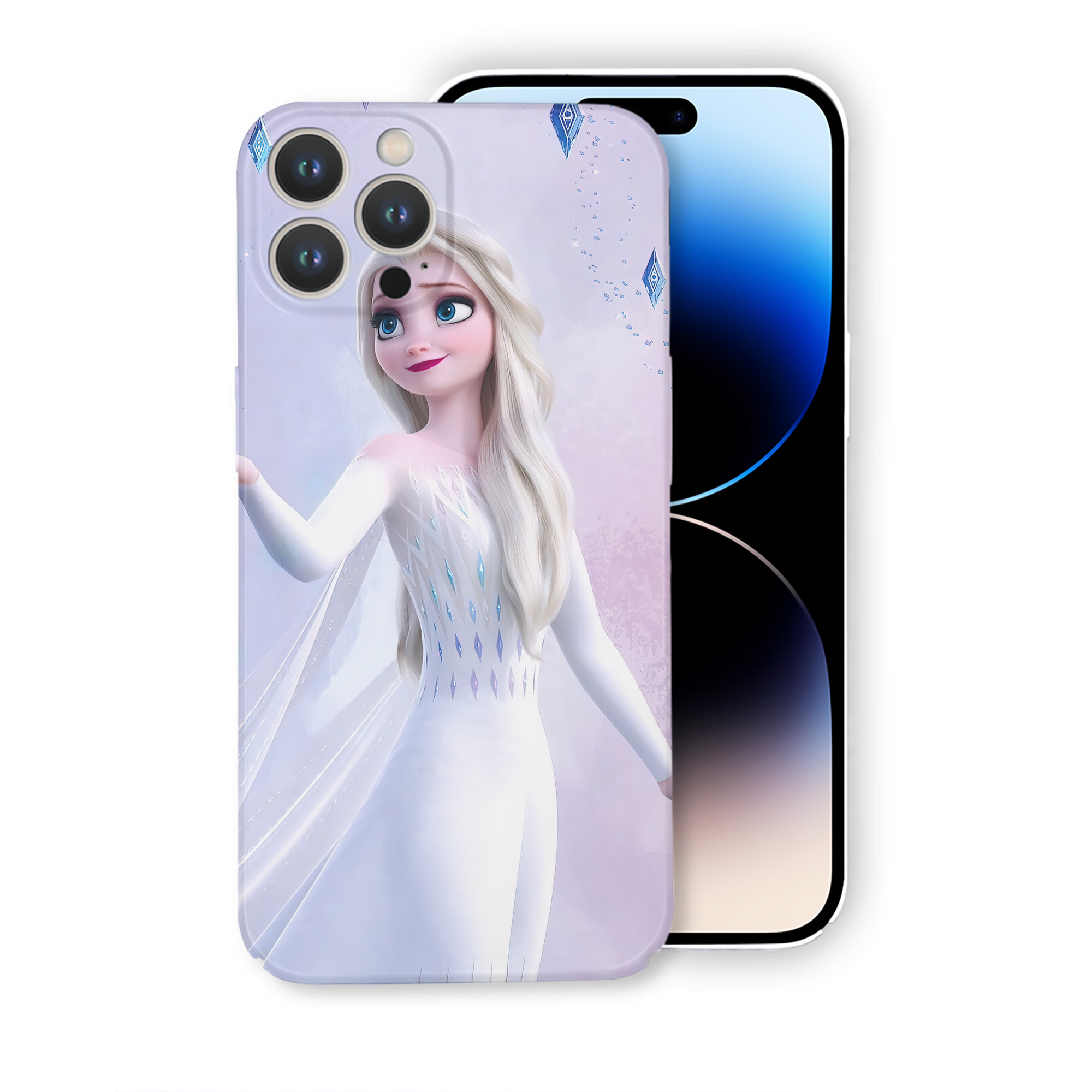 （画像用） アナと雪の女王 アンナ エルサ Frozen Anna Elsa 【iPhone 14シリーズ対応】ハードケース